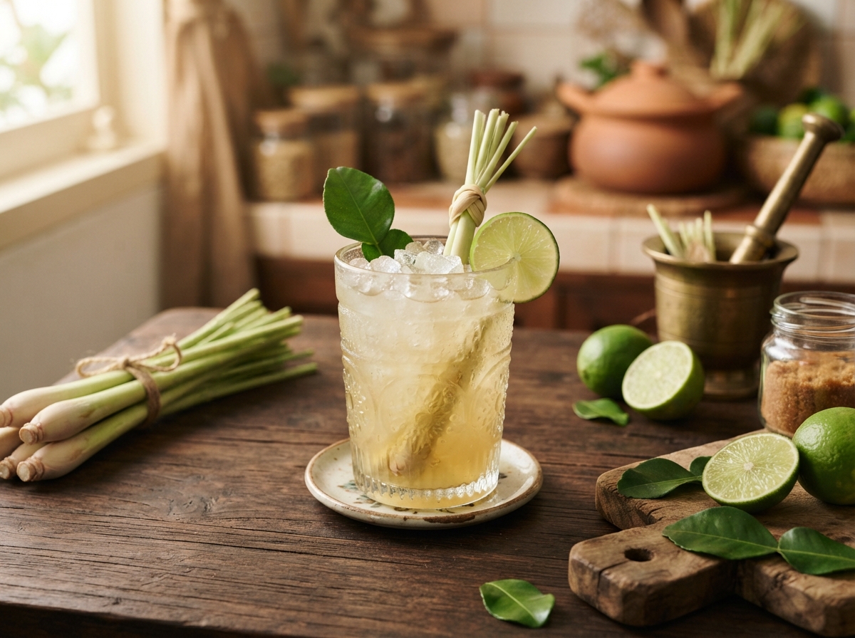 Thai Lemongrass Lime Cooler recipe