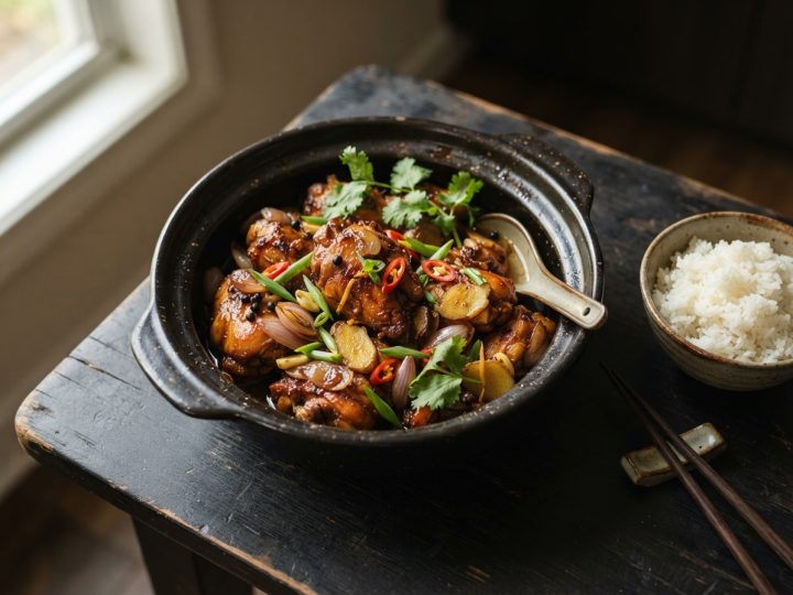 Vietnamese Caramel Ginger Chicken recipe