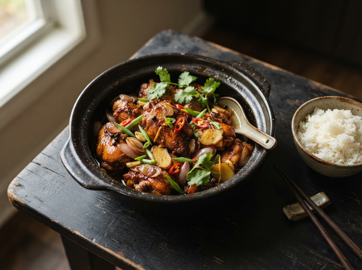 Vietnamese Caramel Ginger Chicken recipe