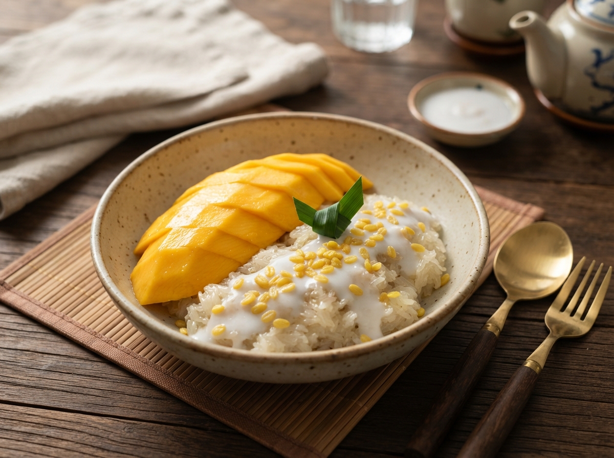 Mango Sticky Rice recipe