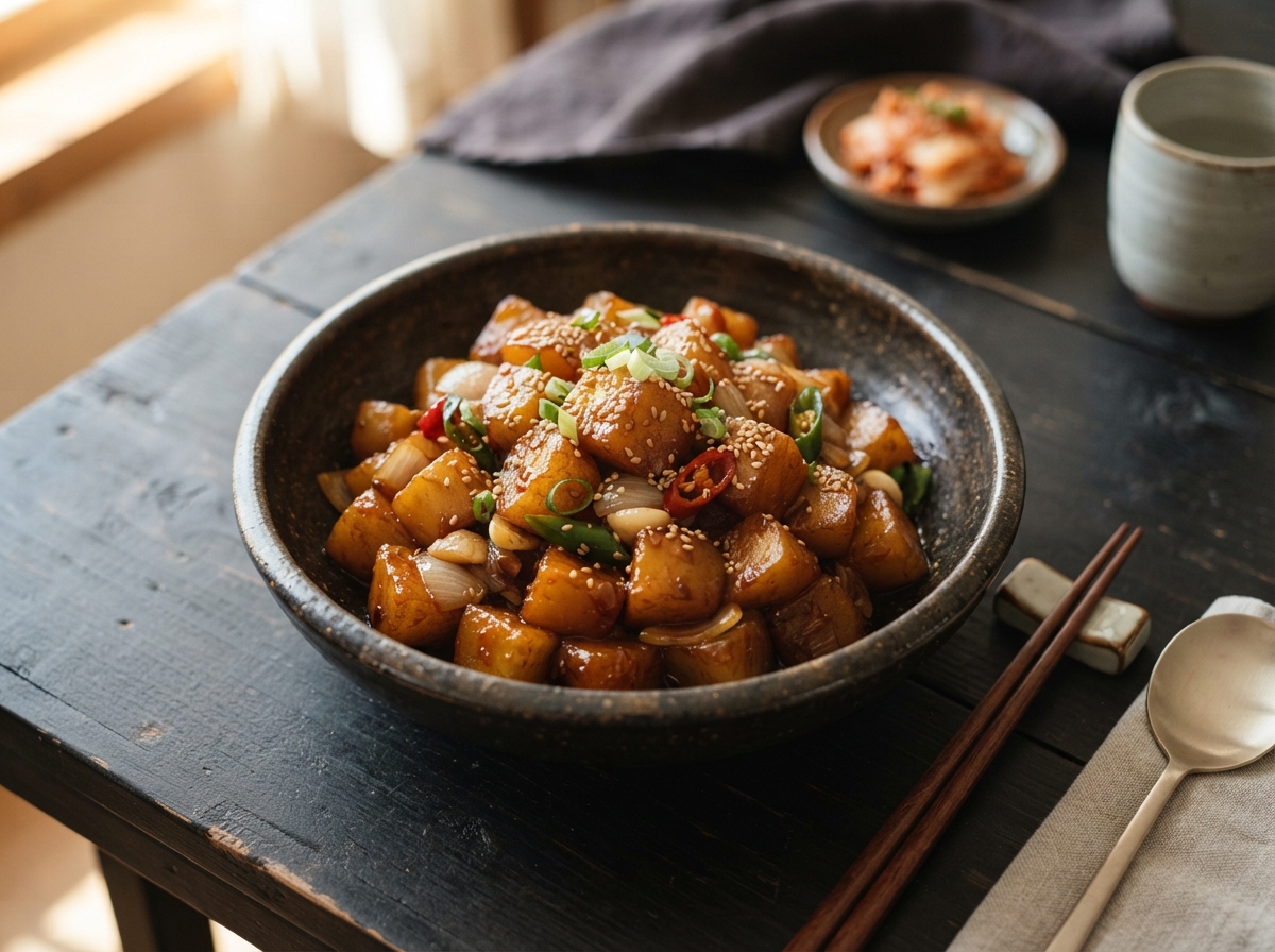 Korean Gamja Jorim recipe