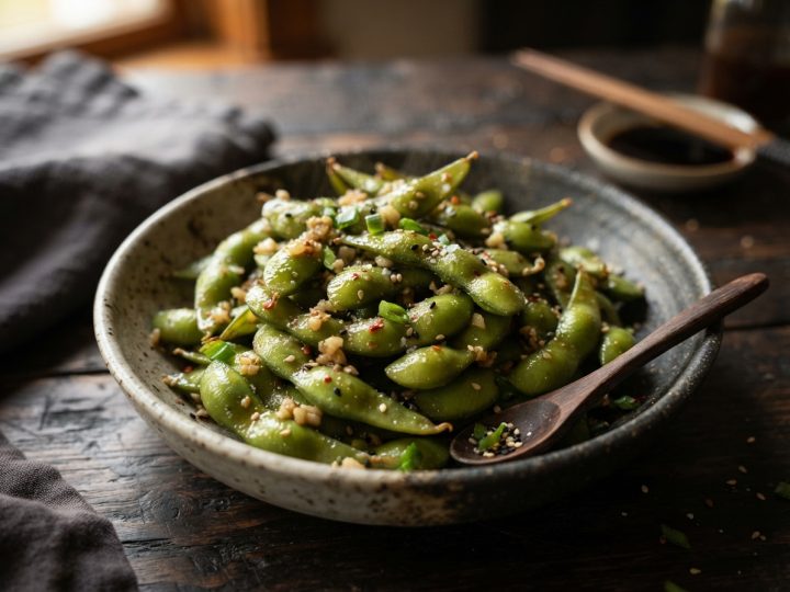 Garlic Edamame recipe